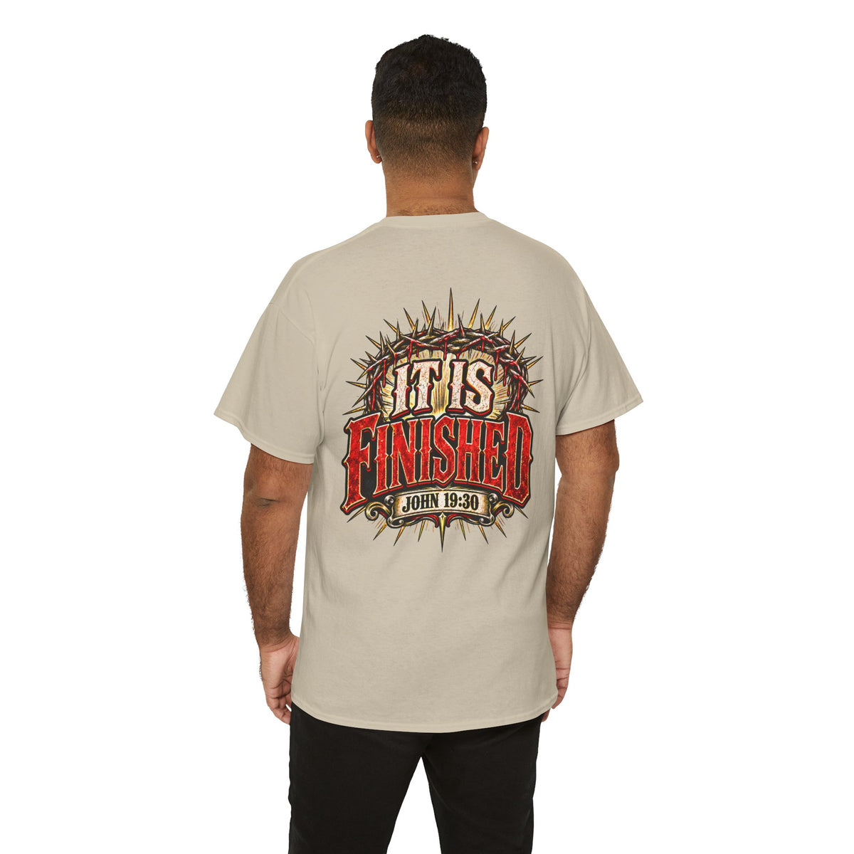 Christian T-Shirt — “I Thank God For The Blood That Came Streaming Down For Me” Gospel Tee