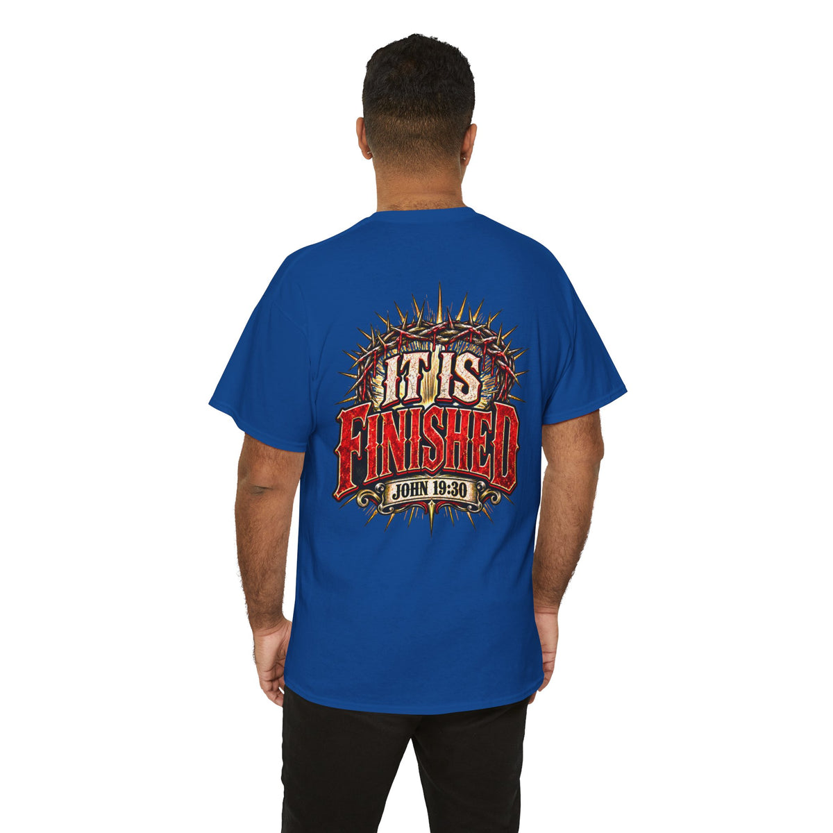 Christian T-Shirt — “I Thank God For The Blood That Came Streaming Down For Me” Gospel Tee