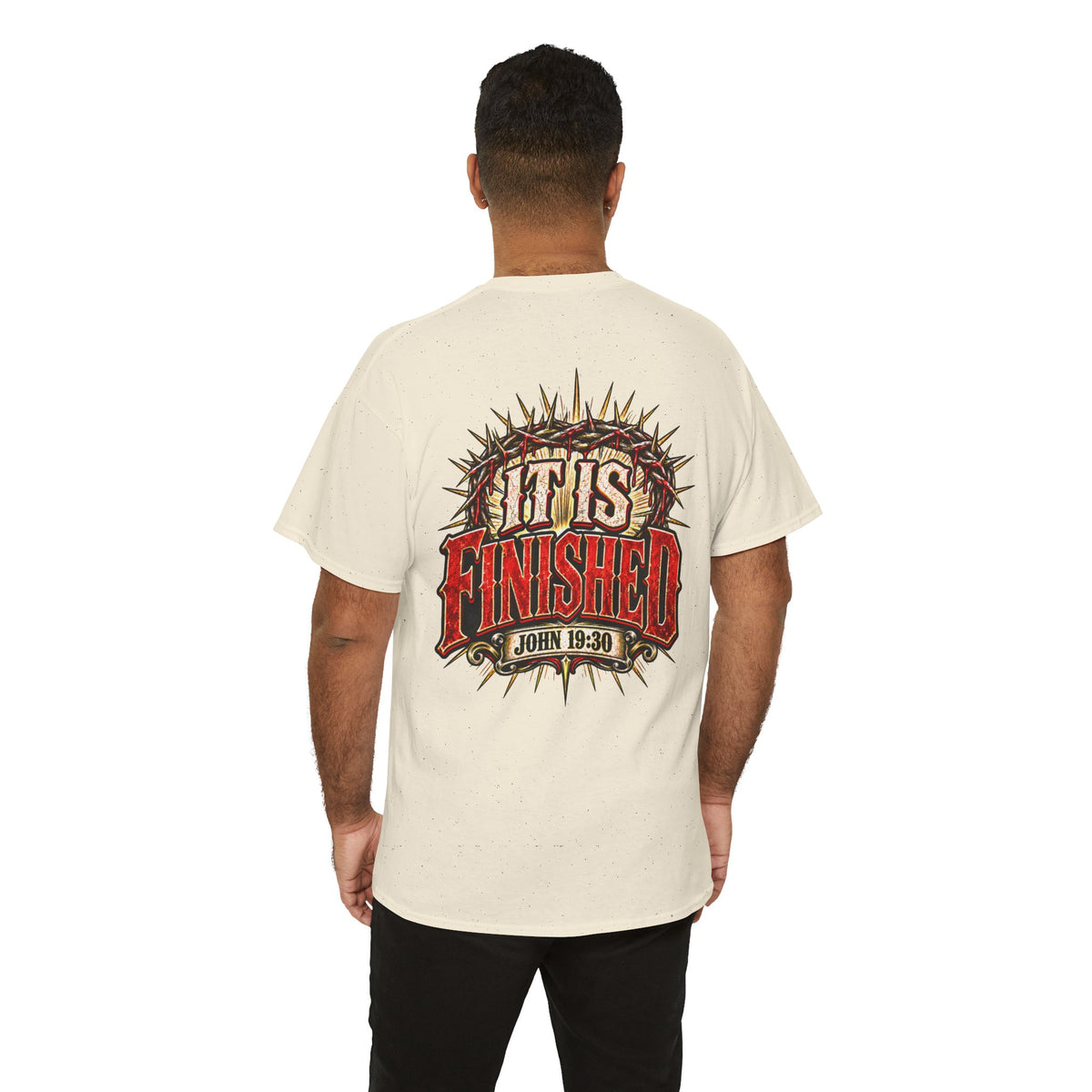 Christian T-Shirt — “I Thank God For The Blood That Came Streaming Down For Me” Gospel Tee