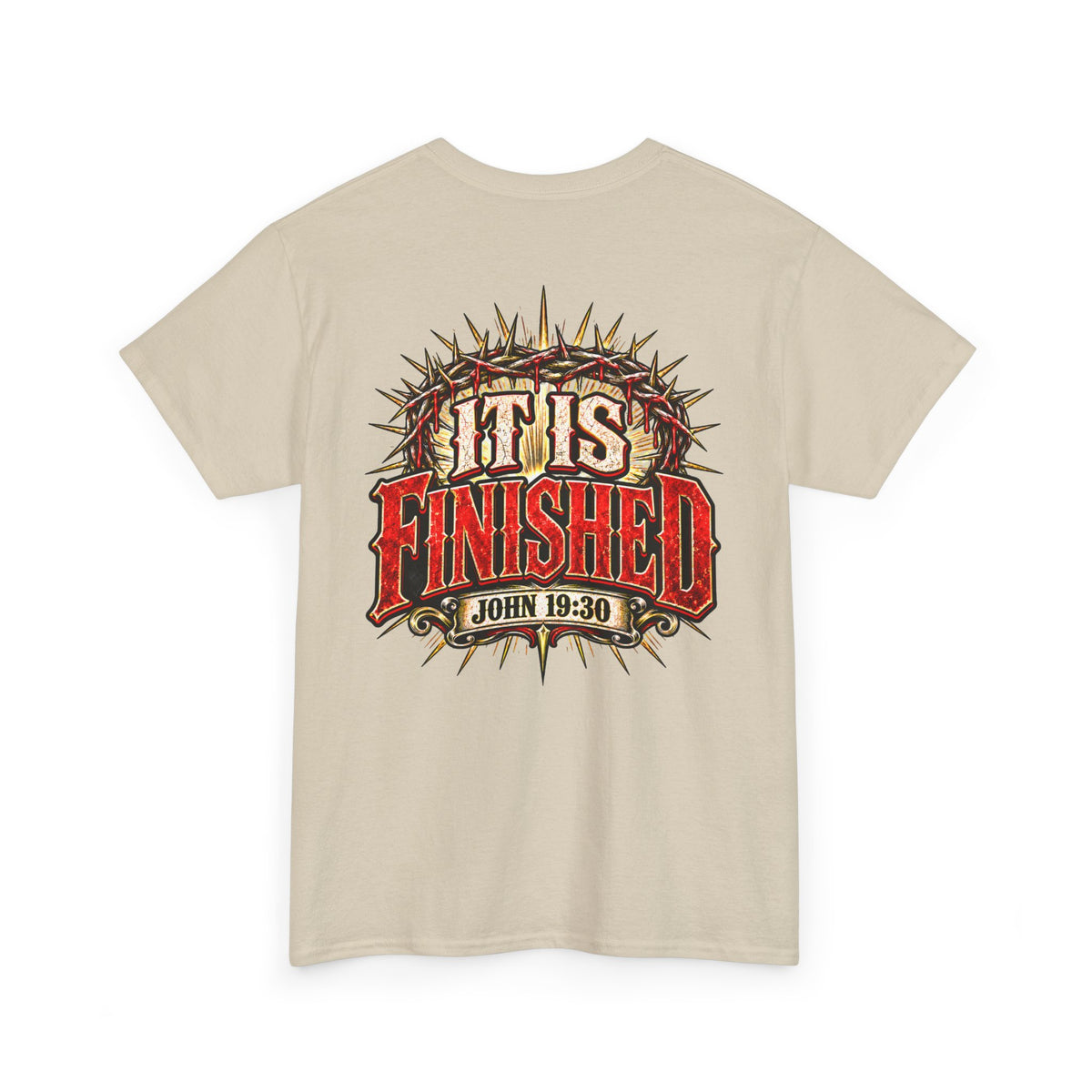 Christian T-Shirt — “I Thank God For The Blood That Came Streaming Down For Me” Gospel Tee