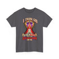 Christian T-Shirt — “I Thank God For The Blood That Came Streaming Down For Me” Gospel Tee