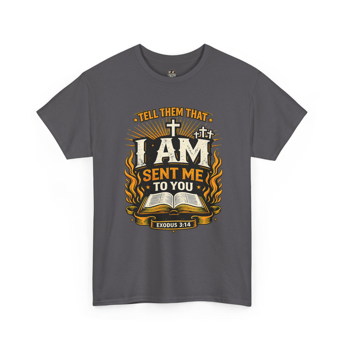 Christian T-Shirt — "I AM SENT ME TO YOU" Exodus 3:14 Faith Tee