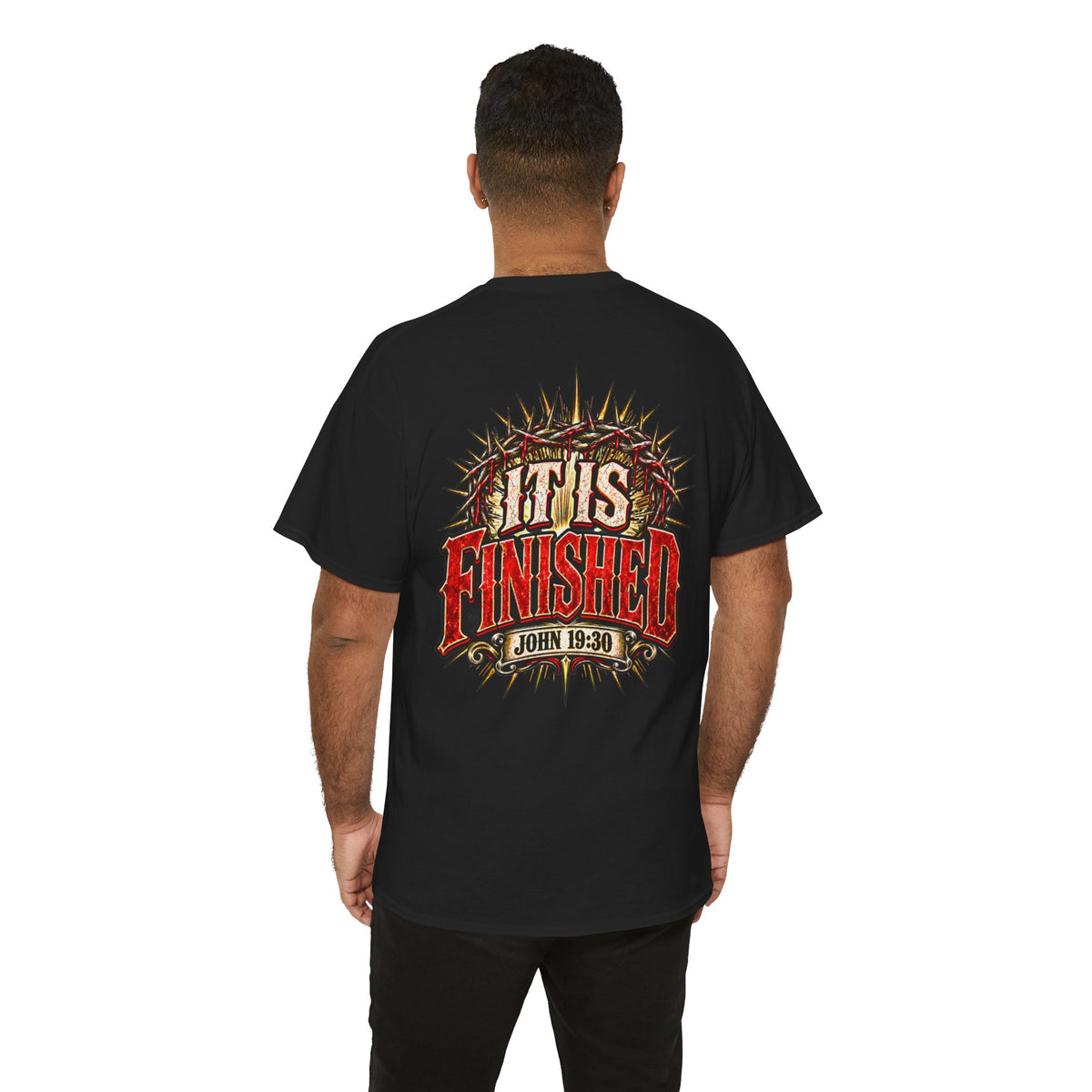 Christian T-Shirt — “I Thank God For The Blood That Came Streaming Down For Me” Gospel Tee