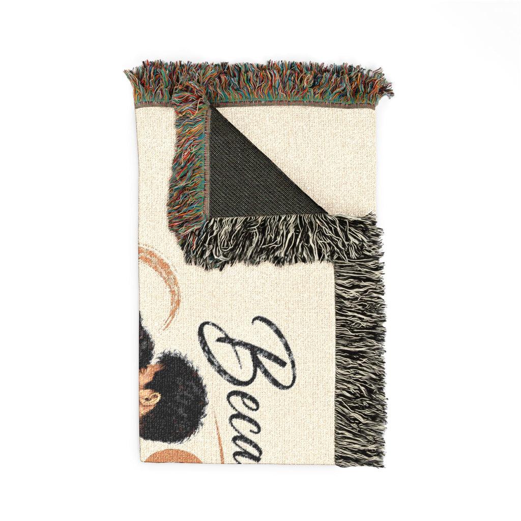 Because God Sent You Woven Blanket — Inspirational Throw