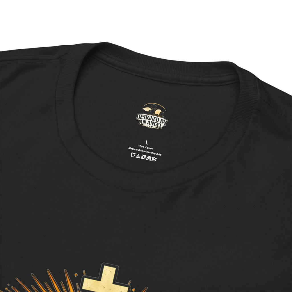 Christian T-Shirt — "I AM Who He Says Am 1  Peter 2:9 Faith Tee